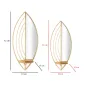P/CAND LEAF ŚCIENNY PARA 18X13X41-15X13X35 cm